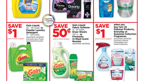 H-E-B P&G 'Savings Roundup' Feature