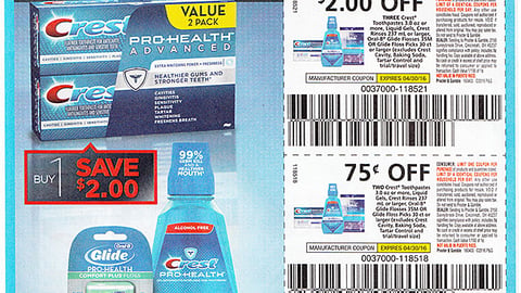 Crest 'Buy More Save More' FSI