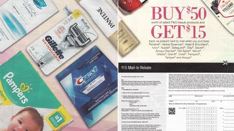 P&G 'Buy $50' FSI