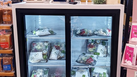Harvest Market 'This Week's Meal Kit' Refrigerator