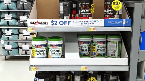 Six Star Walmart 'Fight Hunger' Shelf Trays