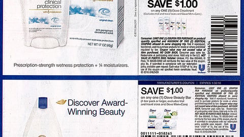 Dove 'Award-Winning Beauty' FSI