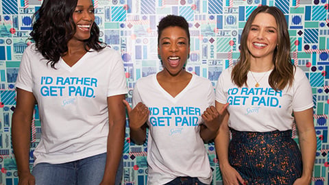 Secret 'I'd Rather Get Paid' Campaign