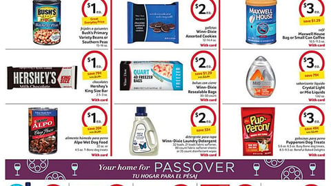 Winn-Dixie 'Your Home for Passover' Feature