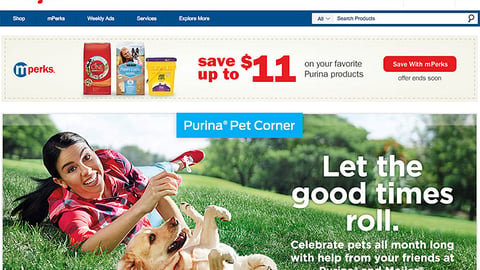 Meijer Purina 'Pet Corner' Manufacturer Showcase