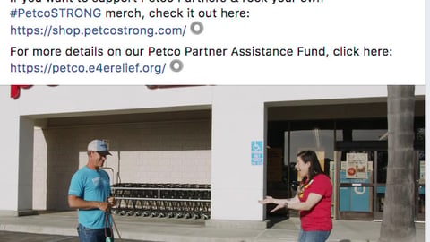 Petco 'Watch This Clip' Facebook Update