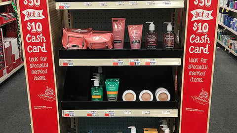 CVS Holiday Endcap Signage