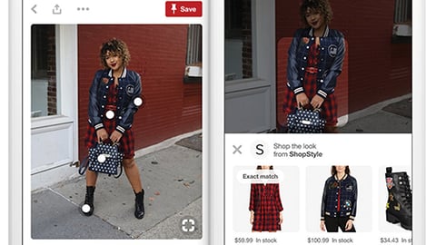 Pinterest Content Marketing API, Shop the Look Pins