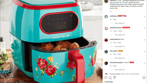 Walmart The Pioneer Woman 'Make It Easy' Instagram Update