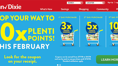 Winn-Dixie 'Shop Your Way' Carousel Ad