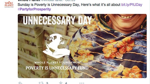 Whole Foods 'Poverty Is Unnecessary Day' Twitter Update