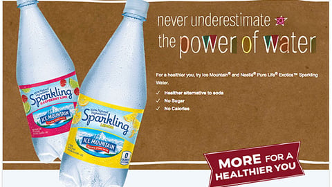 Meijer Nestle 'Power of Water' Web Page