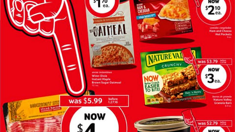 Winn-Dixie 'Prices Down and Staying Down' Feature