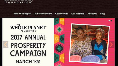 Whole Planet Foundation 'Prosperity Campaign' Carousel Ad