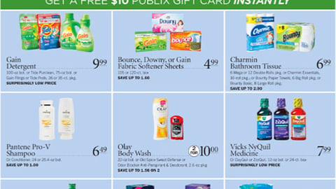 Publix P&G 'For Home. For Family. For You' Feature