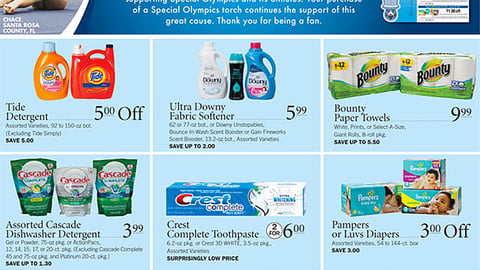 Publix P&G 'Supporting Special Olympics' Feature