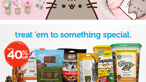 Petco Pusheen Pet Collection Email Ad