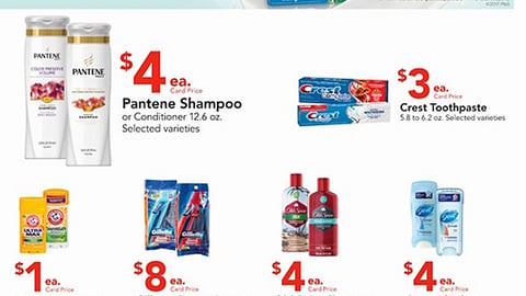 Albertsons P&G 'brandSaver' Features