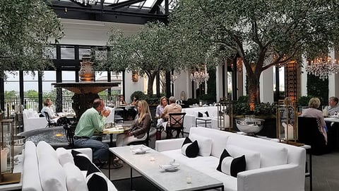 Restoration Hardware Dining Area