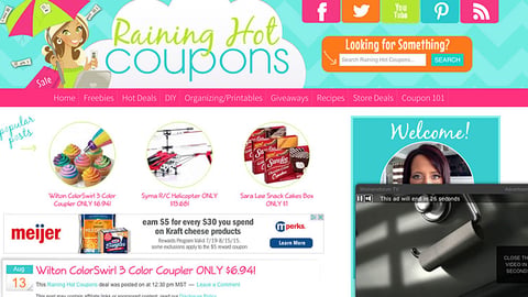 Meijer Nabisco 'Earn $5' Display Ad