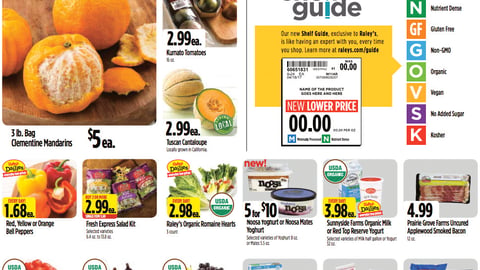 Raley's 'Shelf Guide' Feature