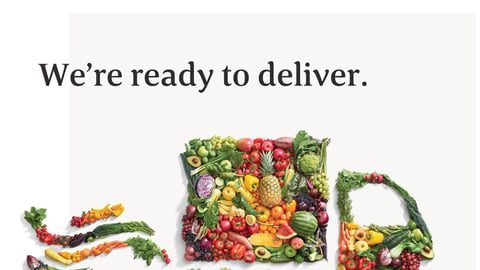 Whole Foods 'We're Ready to Deliver' Email