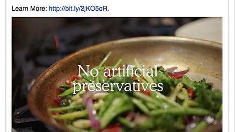 Whole Foods 'We Believe in Real Food' Facebook Update