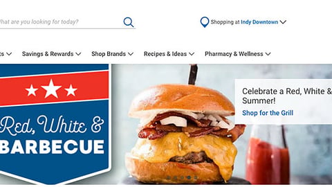Kroger 'Shop for the Grill' Carousel Ad