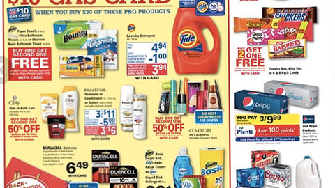 Rite Aid P&G 'brandSaver' Feature
