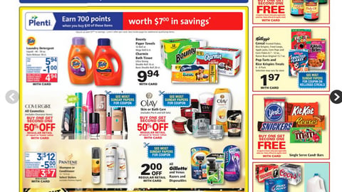 Rite Aid P&G 'brandSaver' Features