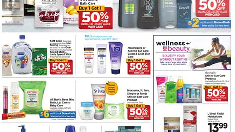 Rite Aid Unilever ‘Personal Care’ Feature