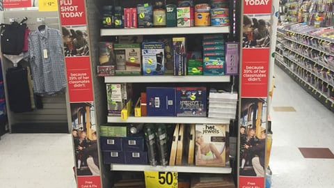 Rite Aid 'Get Your Flu Shot' Side Panels