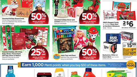 Rite Aid P&G '1,000 Plenti Points' Features