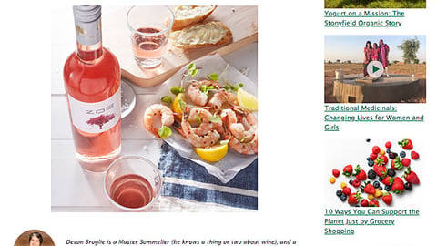 Whole Foods 'Recommendations from a Rose Nerd' Blog Post