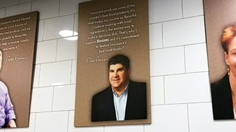 Rouses 'Where the Chefs Shop' Signs