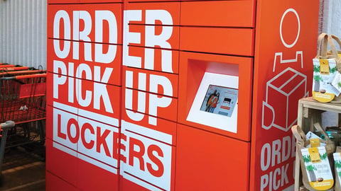 Home Depot 'Order Pick Up' Lockers