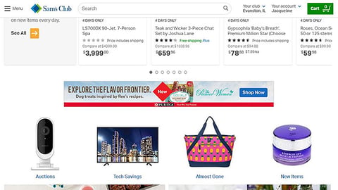 Sam's Club The Pioneer Woman Display Ad