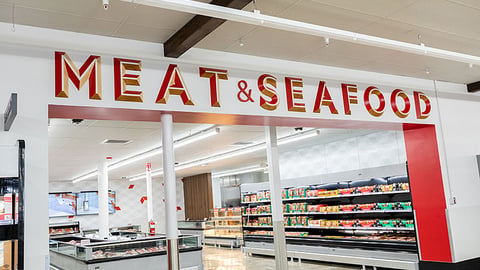 Sam's Club Now 'Meat & Seafood' Refrigerated Section