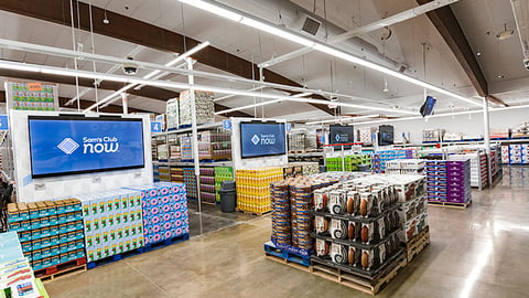 Sam's Club Now Interior