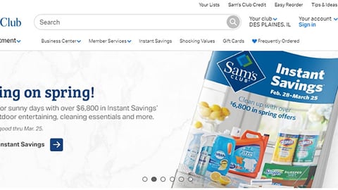 Sam's Club 'Bring On Spring' Carousel Ad