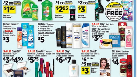 Dollar General P&G 'Save $5' Features