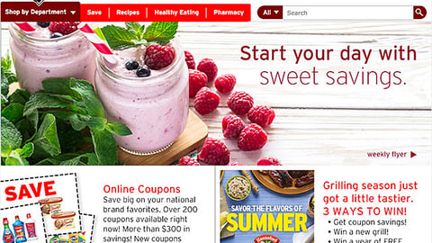 Hannaford 'Savor the Flavors of Summer' Display Ad