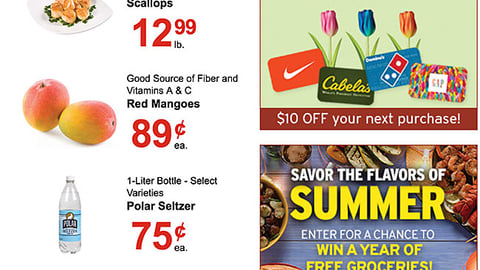 Hannaford 'Savor the Flavors of Summer' Email Ad