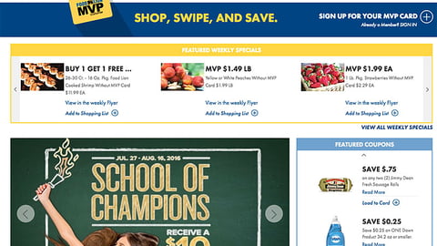 Food Lion 'School of Champions' Carousel Ad
