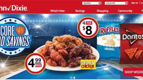 Winn-Dixie 'Score Mad Savings' Carousel Ad