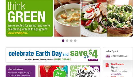 Stop & Shop 'Earth Day' Display Ad