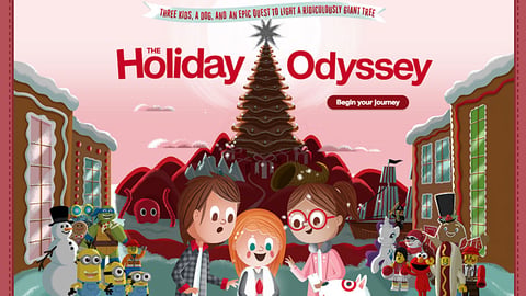Target 'Holiday Odyssey' Digital Storybook