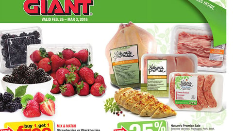 Giant-Carlisle Nature's Promise Feature 