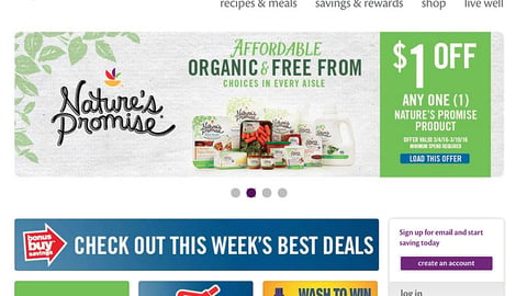 Stop & Shop Nature's Promise ‘Free From’ Carousel Ad