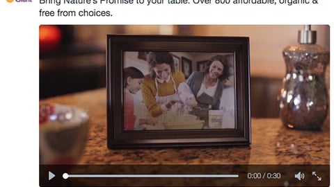 Giant-Landover Nature's Promise Twitter Update